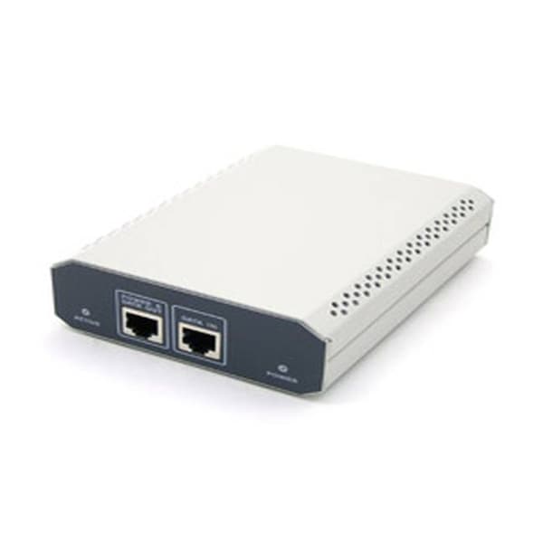 PoE Injector, Input 100-240VAC/2A, Output 48VDC/1A